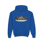 Miami Haunted City Youth Hoodie — Spooky Graveyard Graphic Sweatshirt