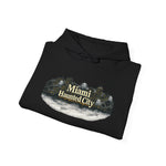 Miami Haunted City Hoodie — Vintage Haunted House Graphic Pullover