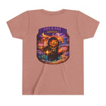 Miami Haunted City Youth Tee – Pumpkin Jack-O'-Lantern Halloween Shirt