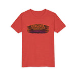 Virginia Haunted City Youth Tee — Halloween Pumpkin Ghosts Tee