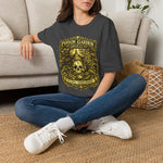 Poison Garden Society T-Shirt — Gothic Skull Botanical Tee