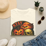 Stay Creepy Halloween T-Shirt — Vintage Pumpkin & Skull Spooky Tee