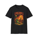 New York Haunted City T-Shirt — Spooky Skyline Graphic Tee