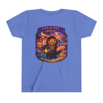 Miami Haunted City Youth Tee – Pumpkin Jack-O'-Lantern Halloween Shirt