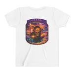 Miami Haunted City Youth Tee – Pumpkin Jack-O'-Lantern Halloween Shirt