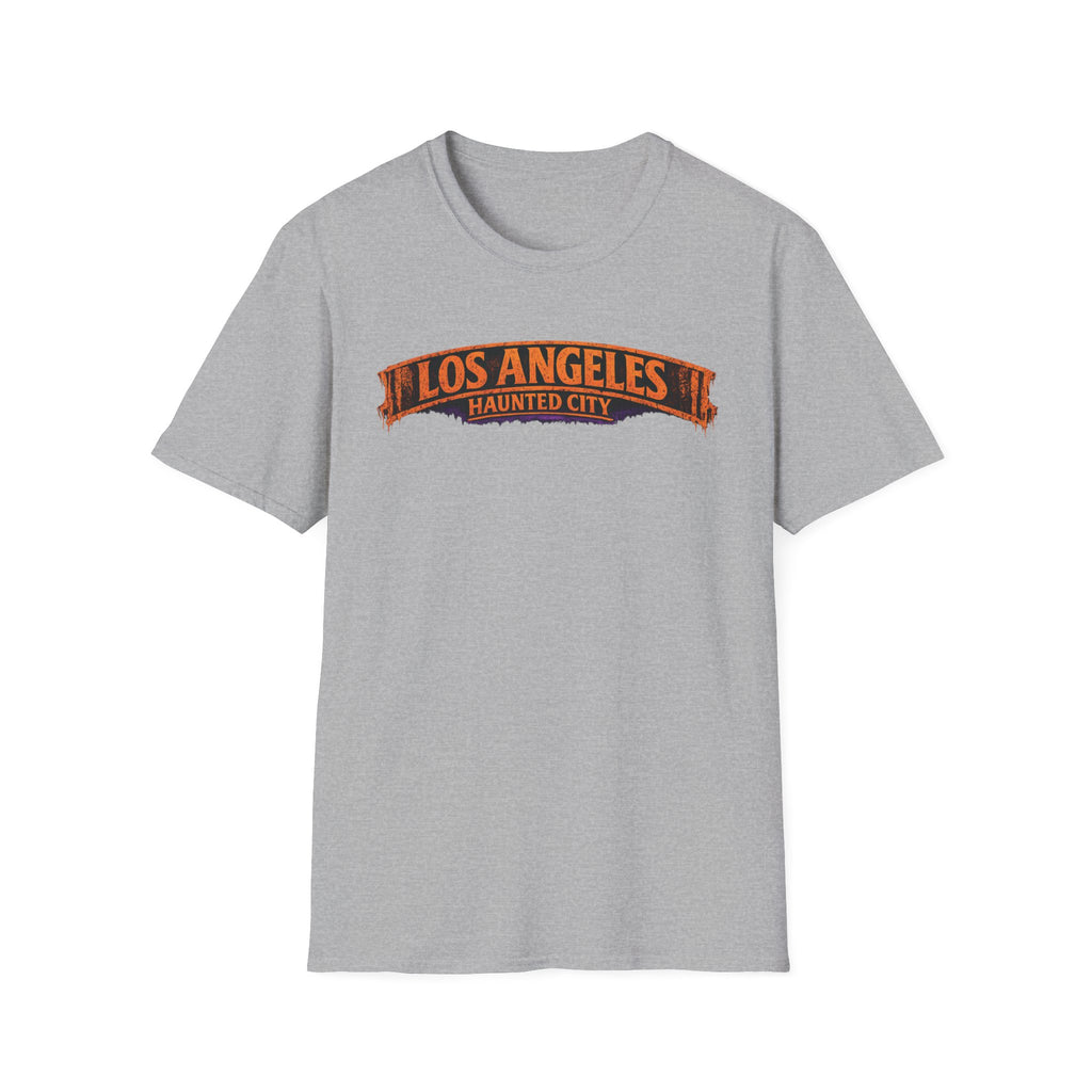 Los Angeles Haunted City T-Shirt — Retro Spooky Tour Tee