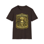 Poison Garden Society T-Shirt — Gothic Skull Botanical Tee