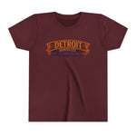 Detroit Haunted City Youth Tee — Halloween Monster Pumpkin Graphic