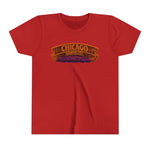 Chicago Haunted City Youth Tee — Halloween Pumpkin Skyline Shirt