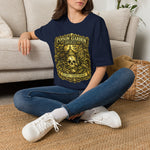 Poison Garden Society T-Shirt — Gothic Skull Botanical Tee