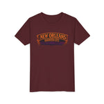 Youth Tee - New Orleans Haunted City Witch Design