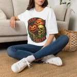Stay Creepy Halloween T-Shirt — Vintage Pumpkin & Skull Spooky Tee
