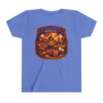 Virginia Haunted City Youth Tee — Halloween Pumpkin Ghosts Tee