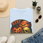 Stay Creepy Halloween T-Shirt — Vintage Pumpkin & Skull Spooky Tee