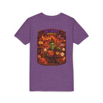 Detroit Haunted City Youth Tee — Halloween Monster Pumpkin Graphic
