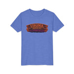 Virginia Haunted City Youth Tee — Halloween Pumpkin Ghosts Tee