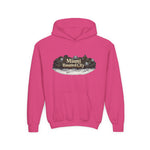 Miami Haunted City Youth Hoodie — Spooky Graveyard Graphic Sweatshirt