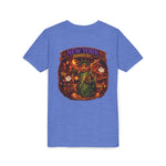 New York Haunted City Youth Tee — Halloween Pumpkin Jack-O'-Lantern Shirt