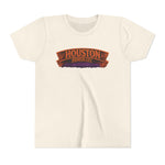 Youth Tee - Houston Haunted City Pumpkin Astronaut Halloween Shirt