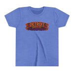 Detroit Haunted City Youth Tee — Halloween Monster Pumpkin Graphic