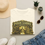 Poison Garden Society T-Shirt — Gothic Skull Botanical Tee