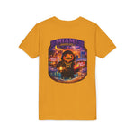 Miami Haunted City Youth Tee – Pumpkin Jack-O'-Lantern Halloween Shirt