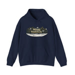 Miami Haunted City Hoodie — Vintage Haunted House Graphic Pullover