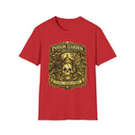 Poison Garden Society T-Shirt — Gothic Skull Botanical Tee