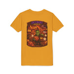 Detroit Haunted City Youth Tee — Halloween Monster Pumpkin Graphic