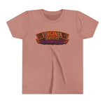 Virginia Haunted City Youth Tee — Halloween Pumpkin Ghosts Tee