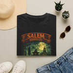 Salem Haunted City T-Shirt — Vintage Witch Moon Halloween Tee