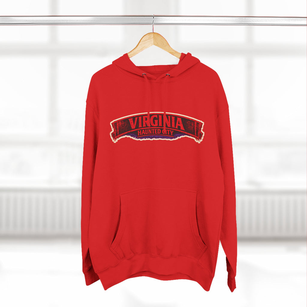 Virginia Haunted City Hoodie — Hampton Roads Gothic Halloween Pullover