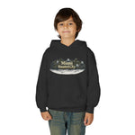 Miami Haunted City Youth Hoodie — Spooky Graveyard Graphic Sweatshirt