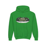 Miami Haunted City Youth Hoodie — Spooky Graveyard Graphic Sweatshirt