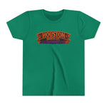 Youth Tee - Houston Haunted City Pumpkin Astronaut Halloween Shirt