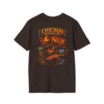 Chicago Haunted City T-Shirt — Vintage Halloween Skyline Tee