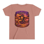 Youth Tee - New Orleans Haunted City Witch Design
