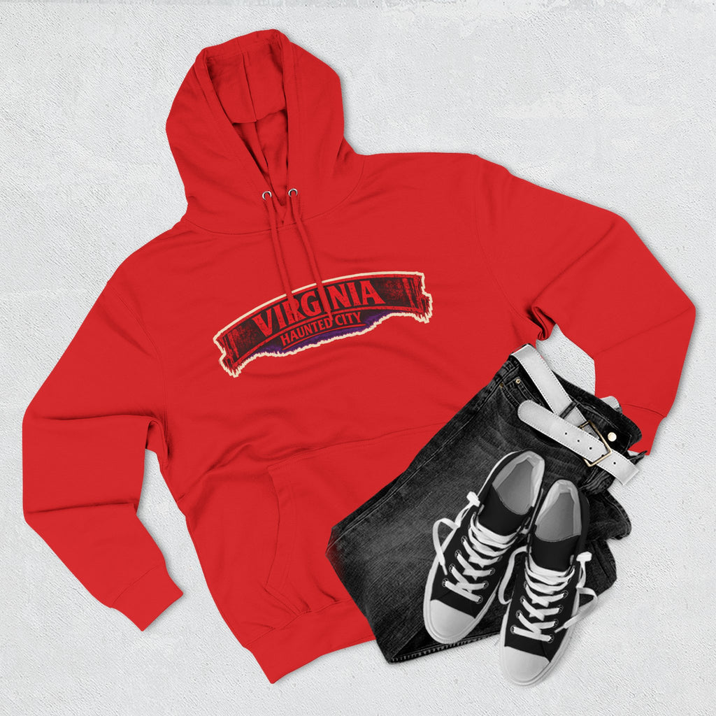 Virginia Haunted City Hoodie — Hampton Roads Gothic Halloween Pullover