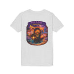 Miami Haunted City Youth Tee – Pumpkin Jack-O'-Lantern Halloween Shirt