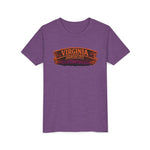 Virginia Haunted City Youth Tee — Halloween Pumpkin Ghosts Tee
