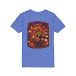 Detroit Haunted City Youth Tee — Halloween Monster Pumpkin Graphic
