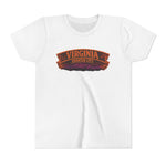 Virginia Haunted City Youth Tee — Halloween Pumpkin Ghosts Tee