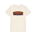 Youth Tee - Houston Haunted City Pumpkin Astronaut Halloween Shirt