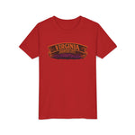 Virginia Haunted City Youth Tee — Halloween Pumpkin Ghosts Tee