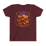 Virginia Haunted City Youth Tee — Halloween Pumpkin Ghosts Tee