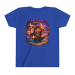 Miami Haunted City Youth Tee – Pumpkin Jack-O'-Lantern Halloween Shirt