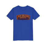 Youth Tee - New Orleans Haunted City Witch Design