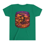 Youth Tee - New Orleans Haunted City Witch Design