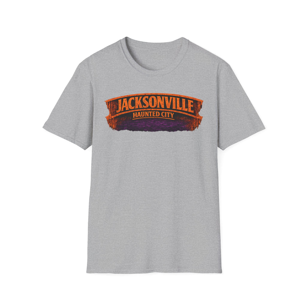 Jacksonville Haunted City T-Shirt — Vintage Horror Tour Tee