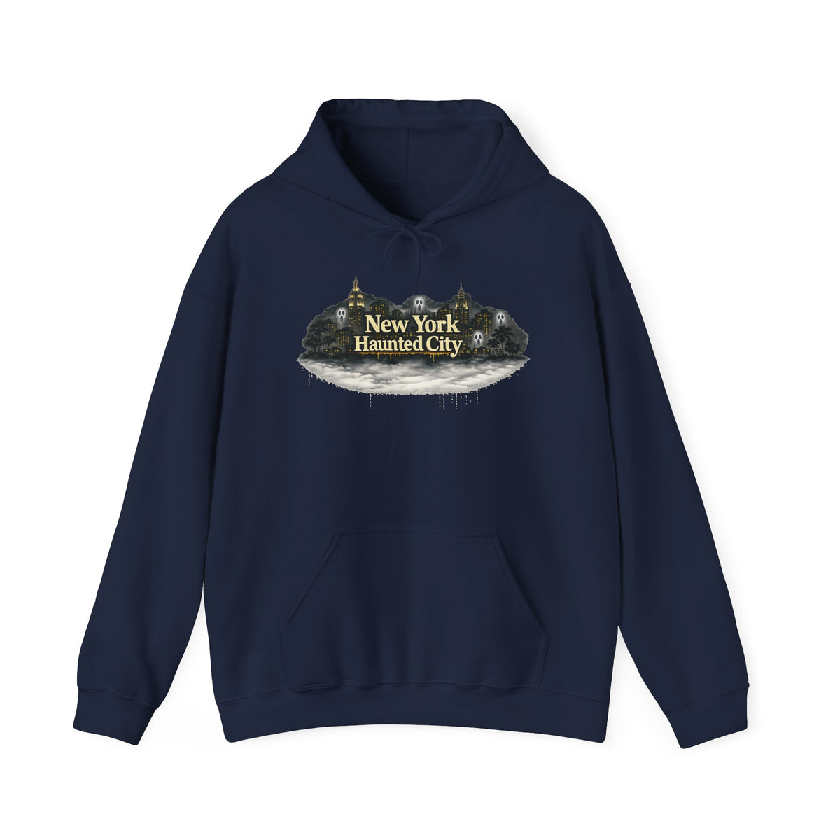New York Haunted City Hoodie – Vintage Haunted NYC Pullover